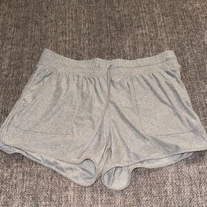 Athletic Works Light Gray Women's Athletic Shorts